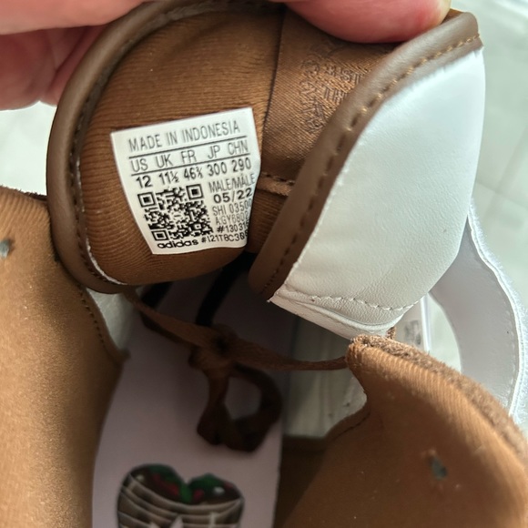 Adidas Forum Mid Men's Shoes Size 12 ‘chocolate to my strawberry' GY6802 Rare - Picture 10 of 12